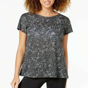 Strappy-Back T-Shirt Speckled Night - Size Large